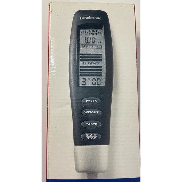 New Brookstone Pasta Smart Fork With Timer Calculates Perfect Cooking - Picture 2 of 6